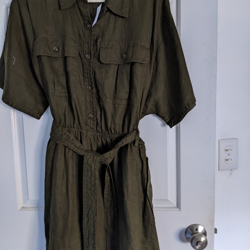 Banana Republic Linen Mini Dress